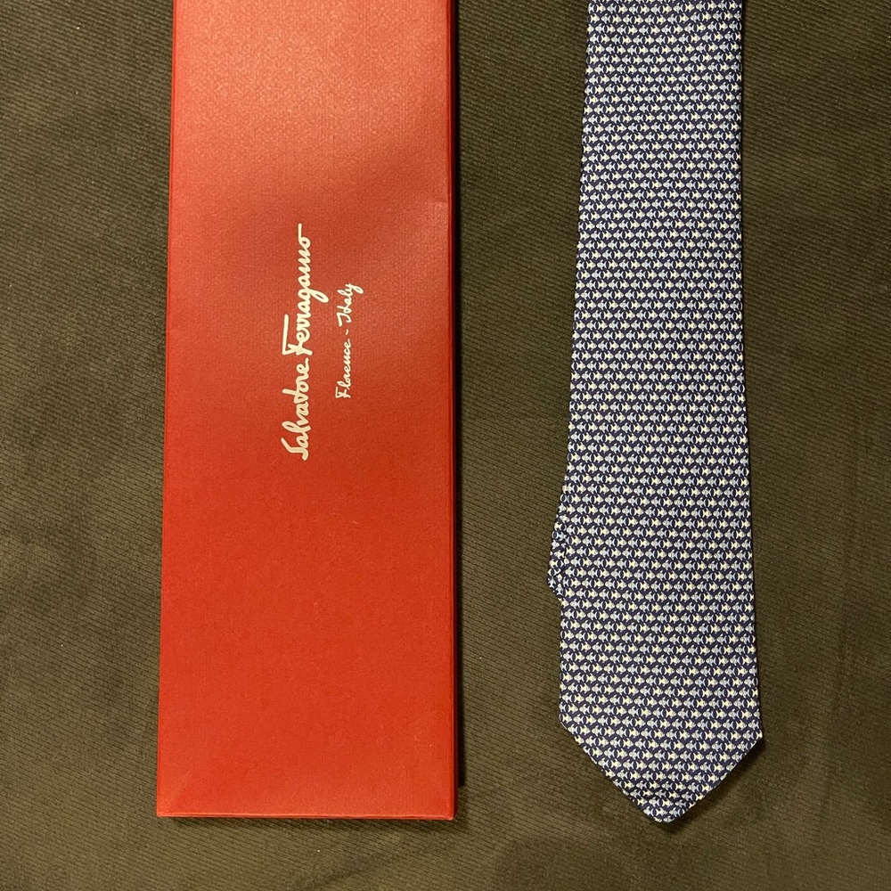Ferragamo Tie- with box never worn
